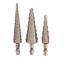 Набор ступенчатых сверл по металлу 3 шт. STAYER 29660-3-20-H3