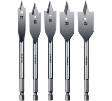 Набор сверл перовых по дереву Flat (5 шт; 12-16-18-20-25 мм) STAYER 2950-H5