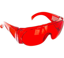 Очки защитные красные с боковой вентиляцией "STANDARD" STAYER 11045