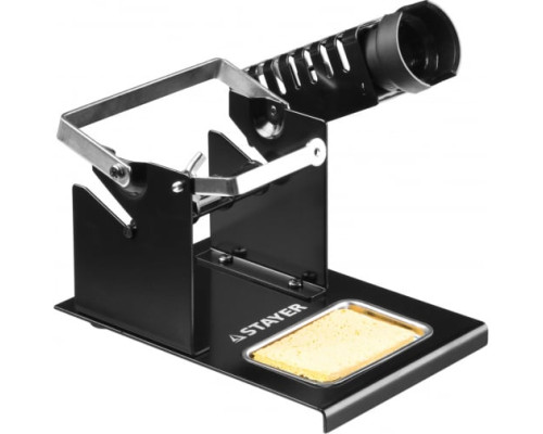 Подставка для паяльников "MASTER", штампованная, с держателем Stayer 55321