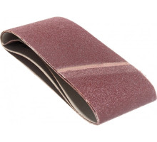 Шлифовальная универсальная бесконечная лента STAYER на тканевой основе для ЛШМ P100 75x457 мм 3 шт. 35441-100