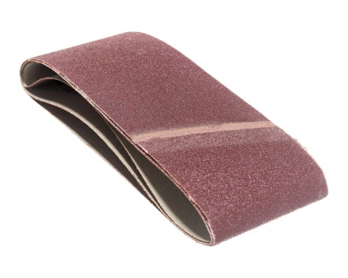 Шлифовальная универсальная бесконечная лента STAYER на тканевой основе для ЛШМ P100 75x457 мм 3 шт. 35441-100