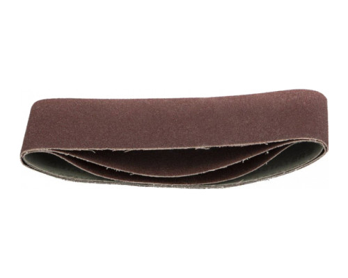 Шлифовальная универсальная бесконечная лента STAYER на тканевой основе для ЛШМ P100 75x533 мм 3 шт. 35442-100