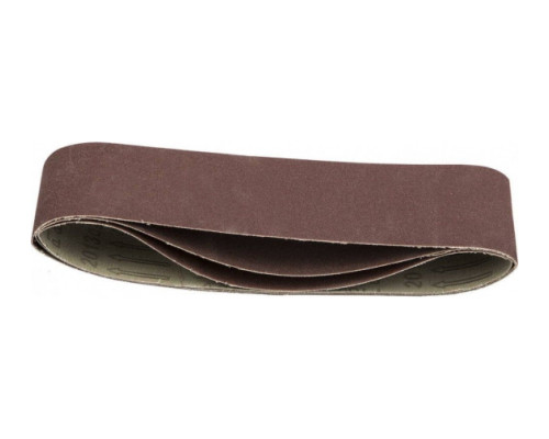 Шлифовальная универсальная бесконечная лента STAYER на тканевой основе для ЛШМ P120 75x533 мм 3 шт. 35442-120