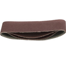 Шлифовальная универсальная бесконечная лента STAYER на тканевой основе для ЛШМ P60 75x533 мм 3 шт. 35442-060