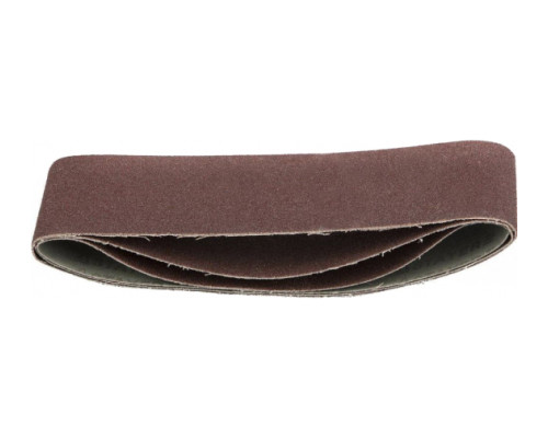 Шлифовальная универсальная бесконечная лента STAYER на тканевой основе для ЛШМ P60 75x533 мм 3 шт. 35442-060