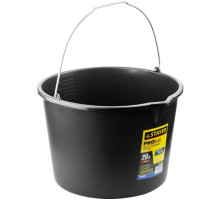 Строительное пластмассовое ведро с носиком, с носиком, 20л Stayer "PROFI" 06083-20