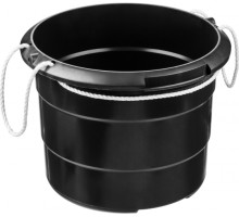 Строительное ведро с канатными ручками, пластмассовое, высокопрочное Stayer 40л 06085-40