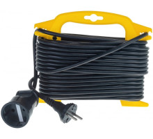 Удлинитель на рамке STAYER MF 207, 15 м, 2200 Вт, 1 гнездо, ПВС 2х0,75 мм2, 55014-15_z01