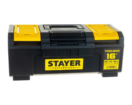 Ящик для инструмента STAYER TOOLBOX-16 пластиковый, Professional 38167-16