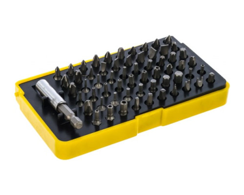 Биты CR-V, с магнитным адаптером, 61 предмет STAYER SuperUniversal 26084-H61