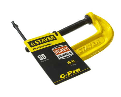 G-образная струбцина 50мм STAYER PROFI 32144-050