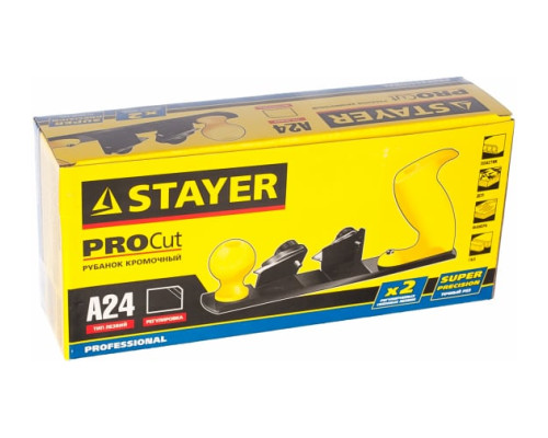 Кромочный рубанок по гипсокартону STAYER 18855