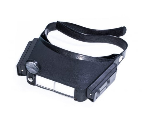 Лупа с креплением на голову, с подсветкой, STAYER STANDARD 40520-2