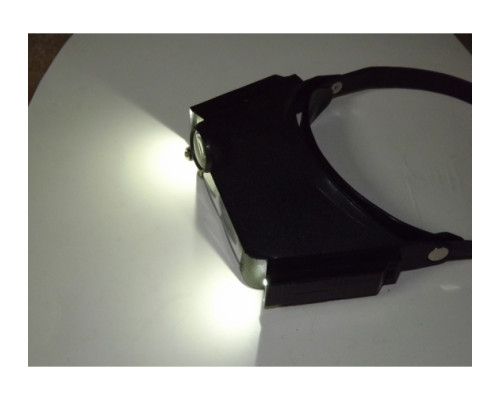 Лупа с креплением на голову, с подсветкой, STAYER STANDARD 40520-2