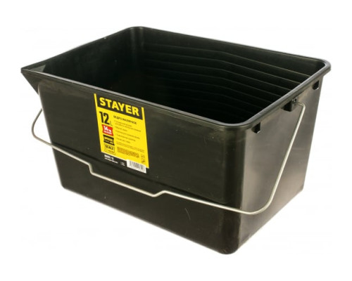 Малярное пластмассовое ведро 12 л, STAYER 06092-12