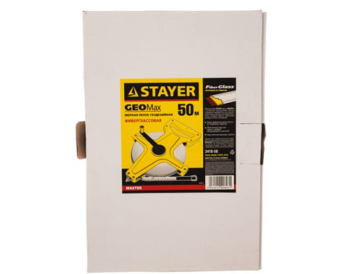 Мерная лента STAYER ГЕОДЕЗИЙНАЯ 3418-50 Мерная лента STAYER ГЕОДЕЗИЙНАЯ 3418-50
