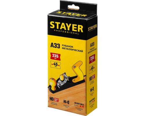 Металлический рубанок STAYER 235х50 мм 1865_z02