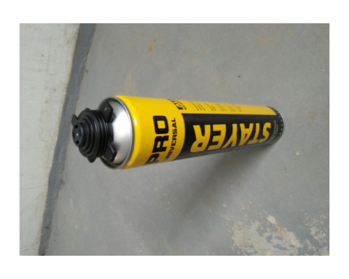 Монтажная пена STAYER PRO 750 мл, пистолетная, всесезонная 41135