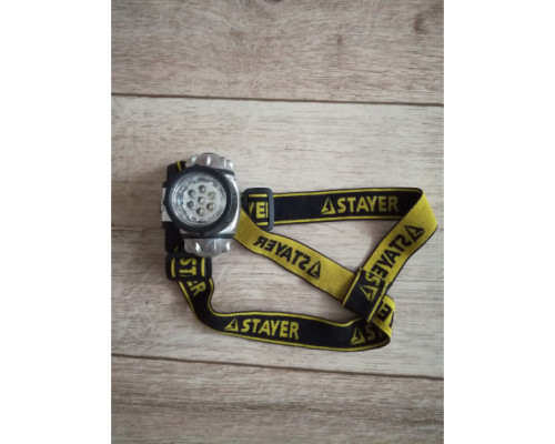 Налобный светодиодный фонарь STAYER STANDARD 7LED, 3 режима, 3ААА 56572 Налобный светодиодный фонарь STAYER STANDARD 7LED, 3 режима, 3ААА 56572