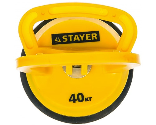 Одинарный пластмассовый стеклодомкрат STAYER MASTER MAXLift 40кг 33718-1