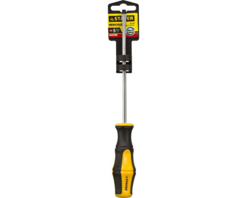 Отвертка STAYER MASTER HERCULES SL5,0x150мм 25051-05-15_z02 Отвертка STAYER MASTER HERCULES SL5,0x150мм 25051-05-15_z02