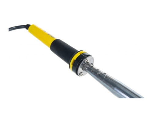 Паяльник с двухкомпонентной рукояткой и долговечным жалом, в комплекте припой и подставка, 100Вт, клин STAYER PROFI 55300-100