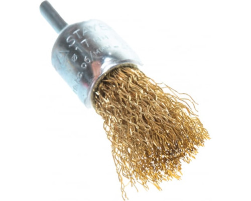 Щетка "MASTER" кистевая для дрели витая стальная проволока 0.3 мм 17 мм STAYER 35113-17
