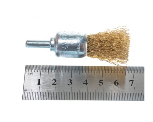 Щетка "MASTER" кистевая для дрели витая стальная проволока 0.3 мм 17 мм STAYER 35113-17