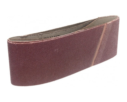 Шлифовальная универсальная бесконечная лента STAYER на тканевой основе для ЛШМ P100 75x457 мм 3 шт. 35441-100