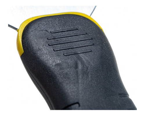 Шпатель с профилированным нержавеющим полотном и 2к ручкой 100мм STAYER PROFESSIONAL 10045-10