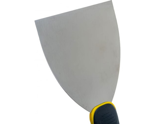 Шпатель с профилированным нержавеющим полотном и 2к ручкой 100мм STAYER PROFESSIONAL 10045-10