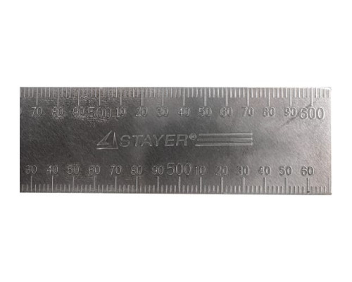 Столярный цельнометаллический угольник STAYER, 400х600мм 34342-60