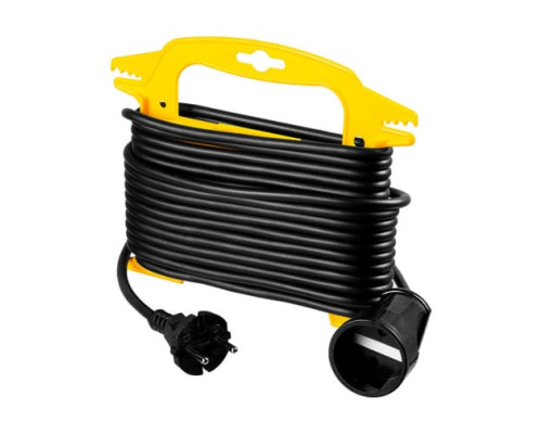 Удлинитель на рамке Stayer MF 207, 10 м, 2200 Вт, 1 гнездо, ПВС 2х0,75 мм2, 55014-10_z01