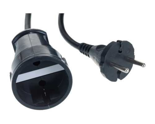 Удлинитель на рамке STAYER MF 207, 15 м, 2200 Вт, 1 гнездо, ПВС 2х0,75 мм2, 55014-15_z01