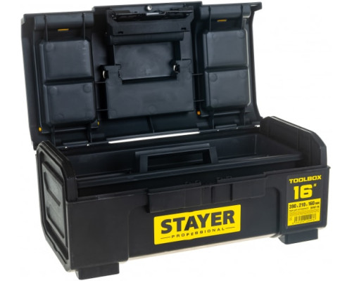 Ящик для инструмента STAYER TOOLBOX-16 пластиковый, Professional 38167-16