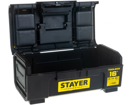 Ящик для инструмента STAYER TOOLBOX-16 пластиковый, Professional 38167-16