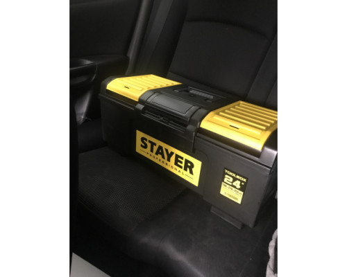 Ящик для инструмента STAYER TOOLBOX-24 пластиковый, Professional 38167-24 Ящик для инструмента STAYER TOOLBOX-24 пластиковый, Professional 38167-24