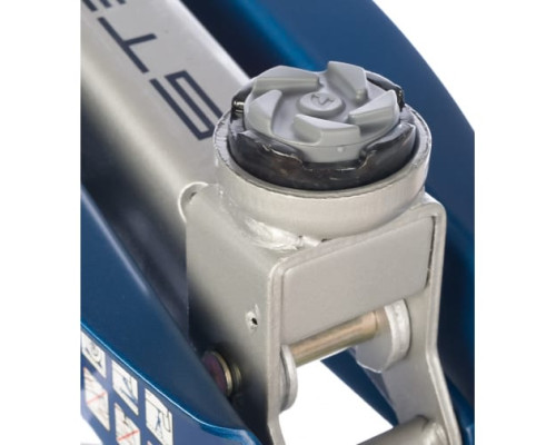 Гидравлический подкатной домкрат с фиксатором 2.5 т STELS SAFETY PIN 51132