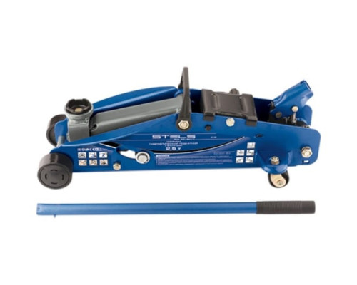 Гидравлический подкатной домкрат с фиксатором 2.5 т STELS SAFETY PIN 51132