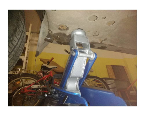 Гидравлический подкатной домкрат с фиксатором 2.5 т STELS SAFETY PIN 51132