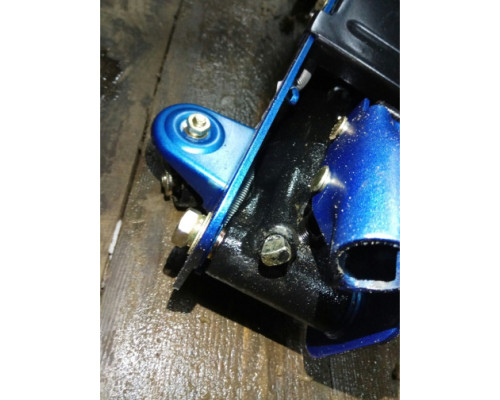 Гидравлический подкатной домкрат с фиксатором 2.5 т STELS SAFETY PIN 51132