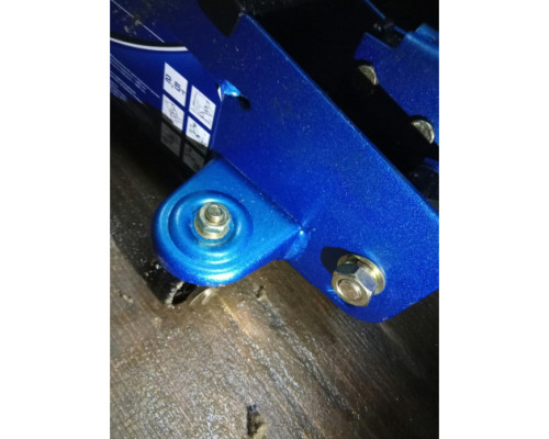 Гидравлический подкатной домкрат с фиксатором 2.5 т STELS SAFETY PIN 51132