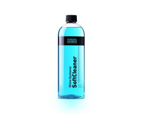 Нейтральное средство для химчистки с кондиционером Shine Systems SoftCleaner, 750 мл SS867 Нейтральное средство для химчистки с кондиционером Shine Systems SoftCleaner, 750 мл SS867