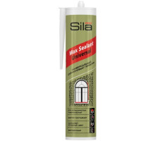 Силиконовый универсальный герметик Sila бесцветный PRO Max Sealant 290 мл SSUCL0290