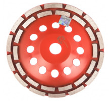 Чашка алмазная двухрядная (180х22.2 мм) TRIO-DIAMOND TCW155