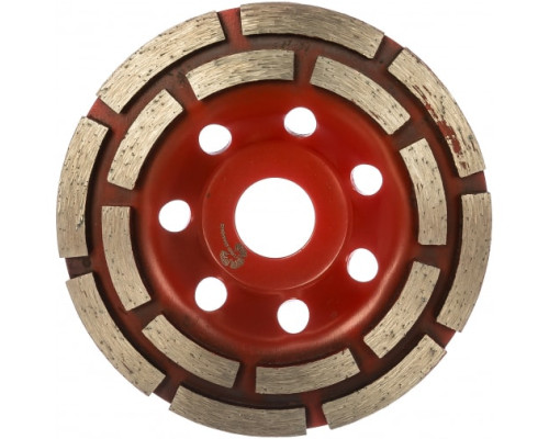 Чашка алмазная сегментная двухрядная (115х22.2 мм) Trio-Diamond 333115