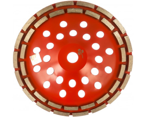 Чашка алмазная сегментная двухрядная (230х22.23 мм) TRIO-DIAMOND TCW257