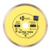 Диск алмазный отрезной Сплошной Ультратонкий Ultra Thin hot press (180х25.4 мм) TRIO-DIAMOND UTW504