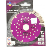 Диск алмазный отрезной Tractor (125х22.2х12 мм) TRIO-DIAMOND TR702